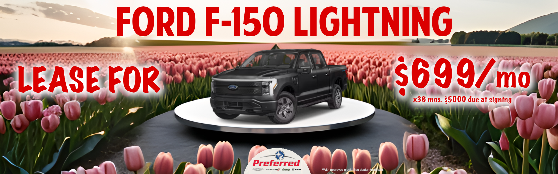 F-150 lease for $699 a month